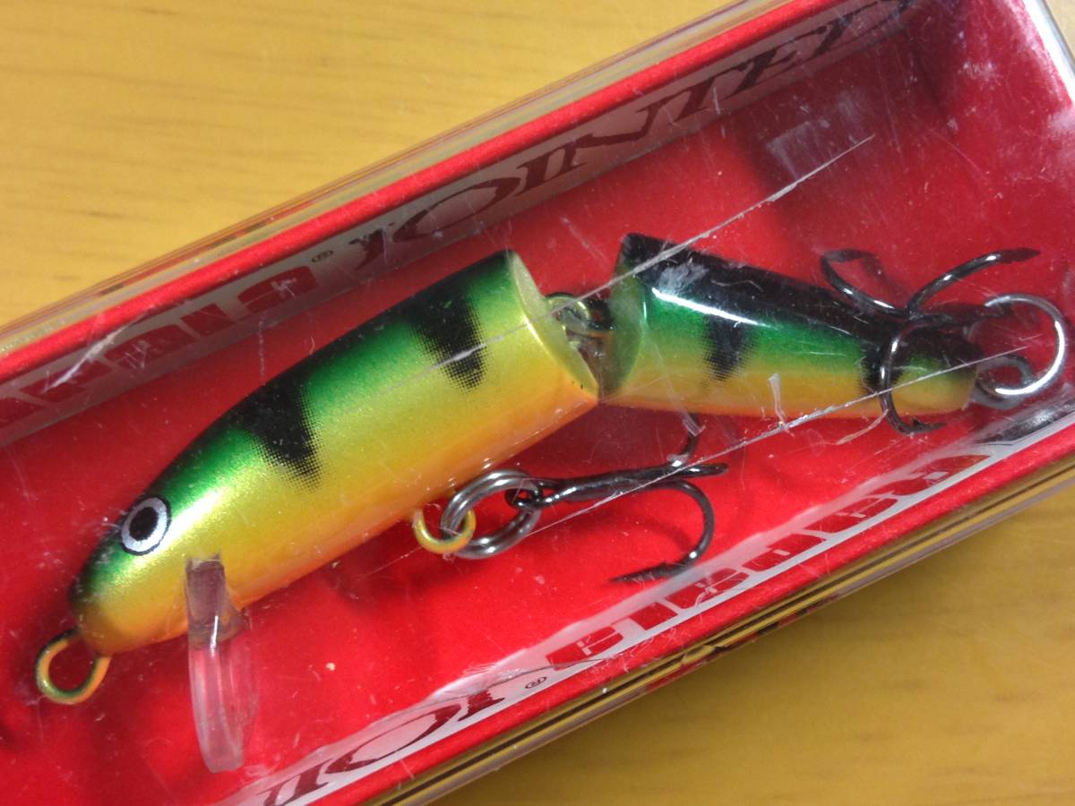 ★RAPALA★ J-5 P ラパラ ジョインテッド フローティング 5cm パーチ 検索用 管釣り エリア トラウト #20-1691拍卖