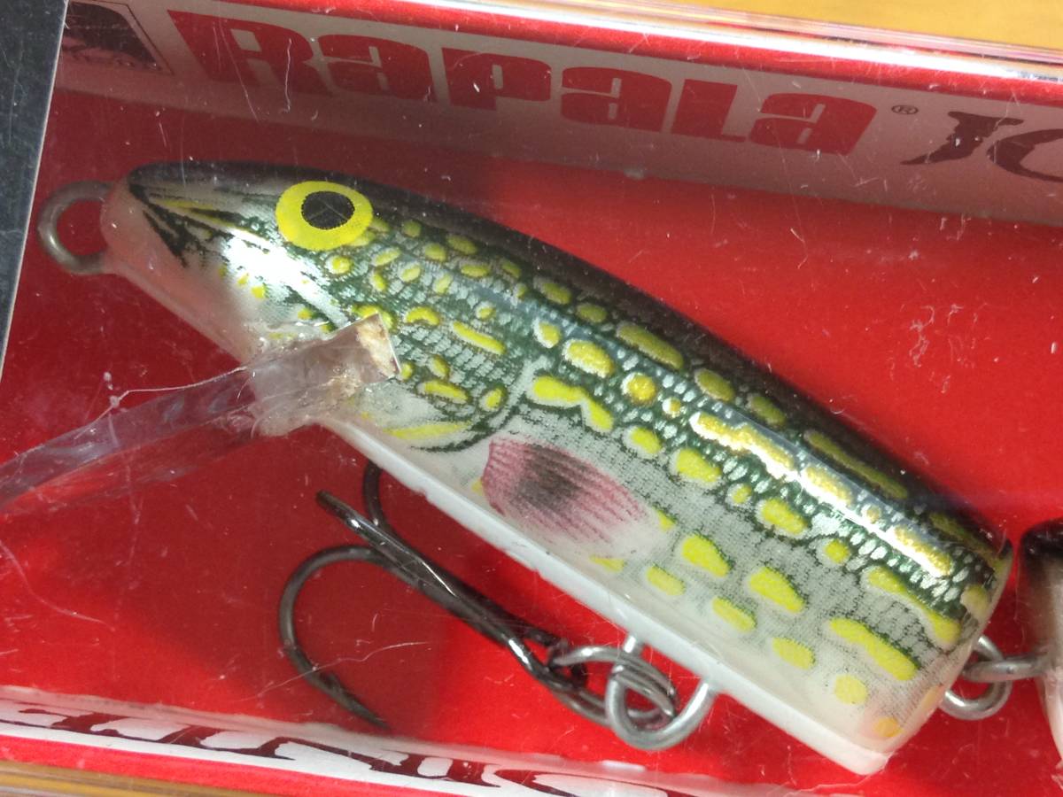 ★RAPALA★ J-9 PK ラパラ ジョインテッド フローティング 9cm パイク ※リップ根元に塗装削れあり #20-1413拍卖