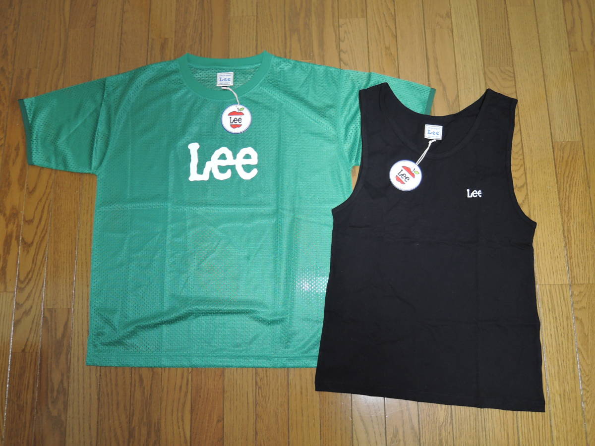 新品 Lee リー Tシャツ・タンクトップ セット M レディース ユニセックス メッシュロゴ Tee LOGO拍卖