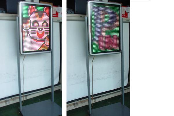 TR7◆△あざやか片面LED電光看板 東和/TOWA/CX-S320S台架付 3文字2段 直接引取りOK 店舗集客値段交渉あり【K0331M】拍卖