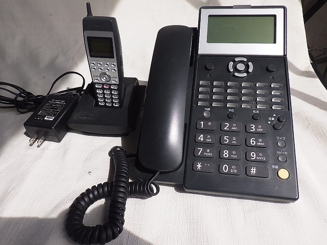 ●送料無料!ナカヨ IP-24N-ST101A SIP電話機+IP-8N-SW101A コードレス電話機 2点セツト【B0323W7】拍卖