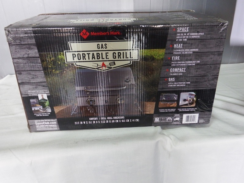 ■新品 MEMBER'S MARK ガスグリル model:TG2008214-MM-00 アウトドア調理器 BBQ キャンプ 【J0825】拍卖