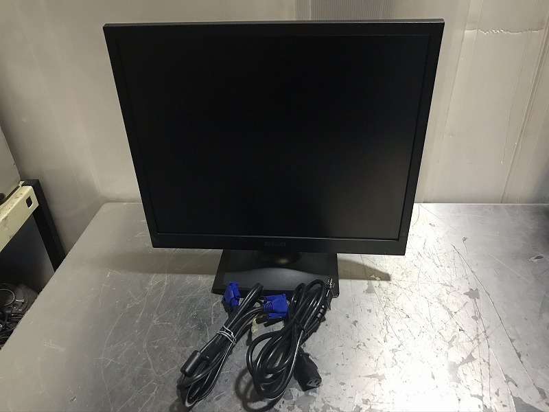 ☆I-O DATA LCD-AD199GEB / LEDバックライト採用 19型スクエア ブラック/ 動作OK 液晶面良好!拍卖