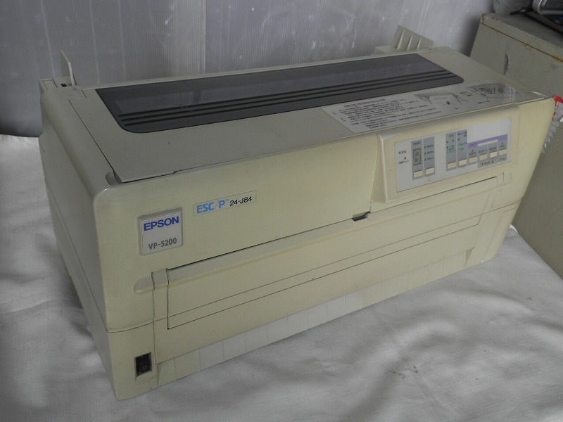 T△ドットインパクトプリンタ EPSON VP-5200 印字難あり 現状品【K0210K1-1F-9】拍卖