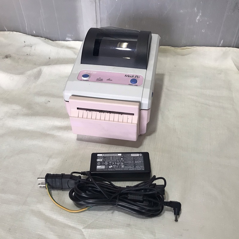 ☆送料無料!サトー/SATO ラベルプリンター/バーコードプリンター MedPri CM408T CT 印字OK! 【K0521R1】拍卖