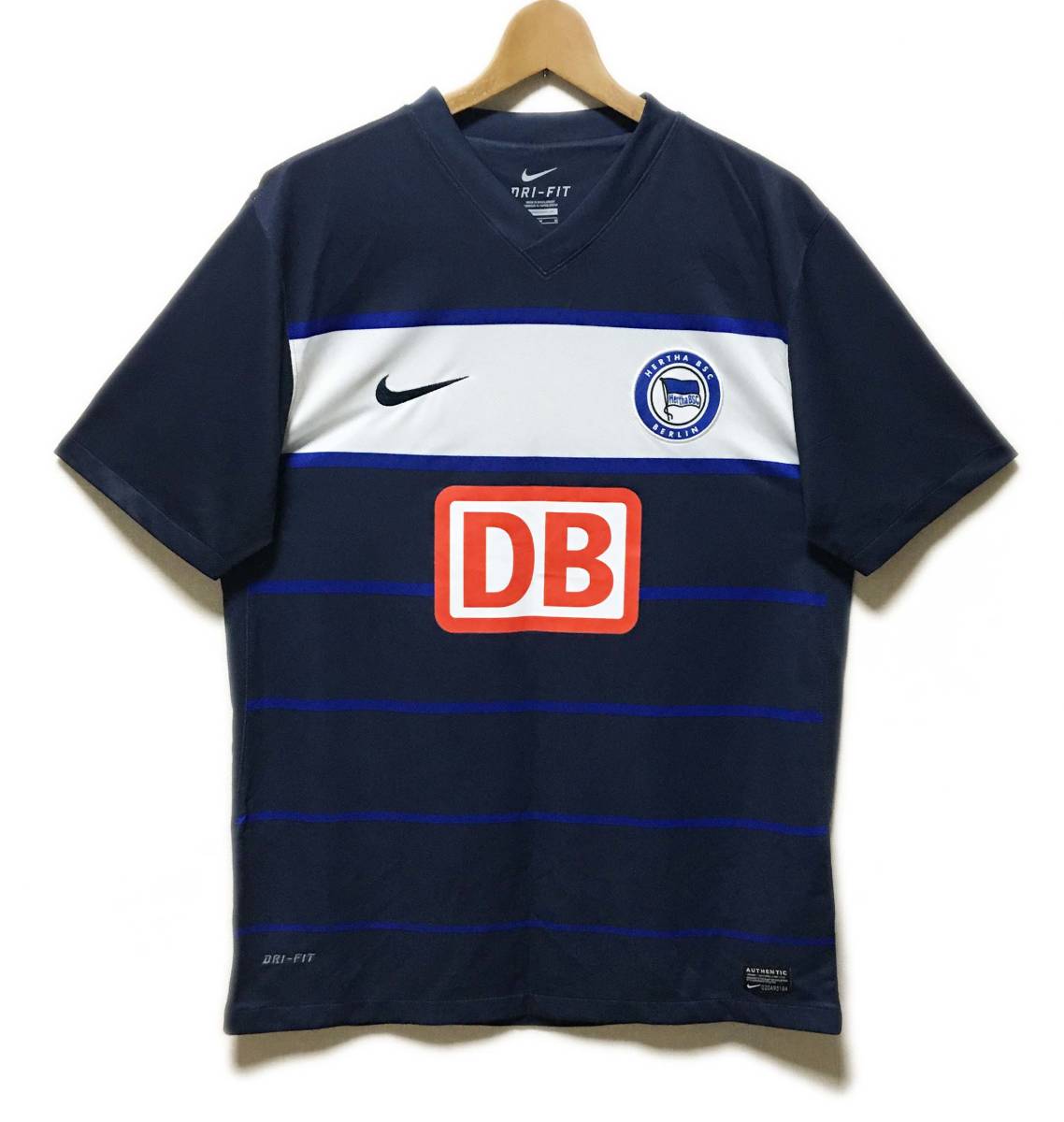 ■中古■ナイキ■ヘルタ・ベルリン 11/12 アウェイ レプリカユニフォーム■半袖■インポートMサイズ■NO.19 ミシェル・ラソッガ拍卖