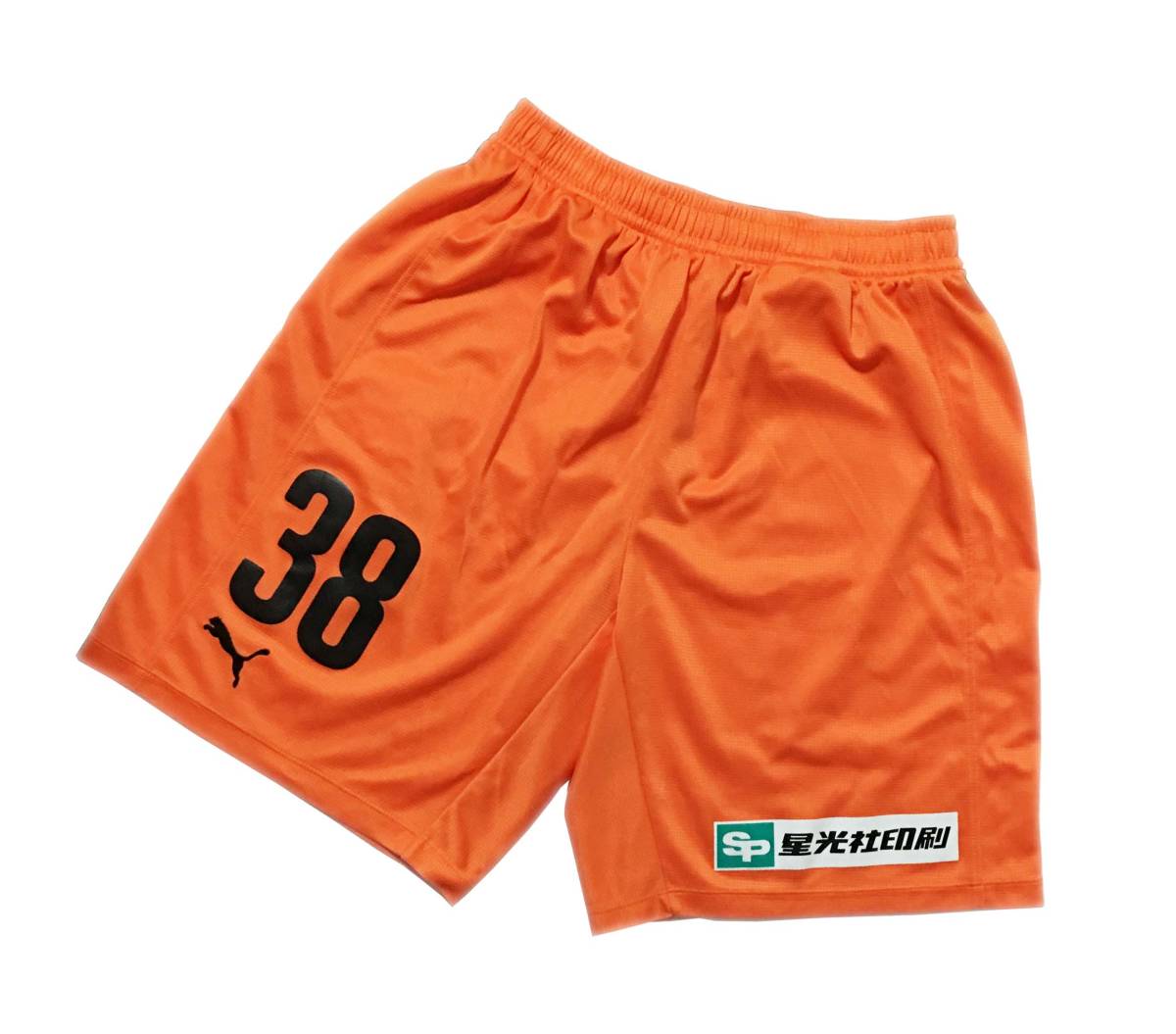 ■中古■プーマ■清水エスパルス 2015 ホーム ゲームパンツ■Oサイズ■NO.38■ユニフォーム拍卖