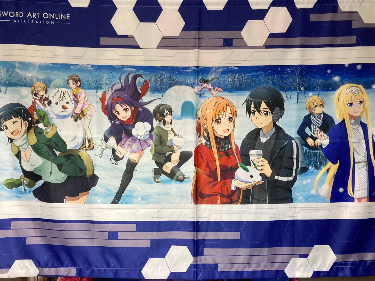ソードアート・オンライン アリシゼーション セブンネットショッピング BD/DVD 1-8巻連動購入特典 特大タペストリー拍卖