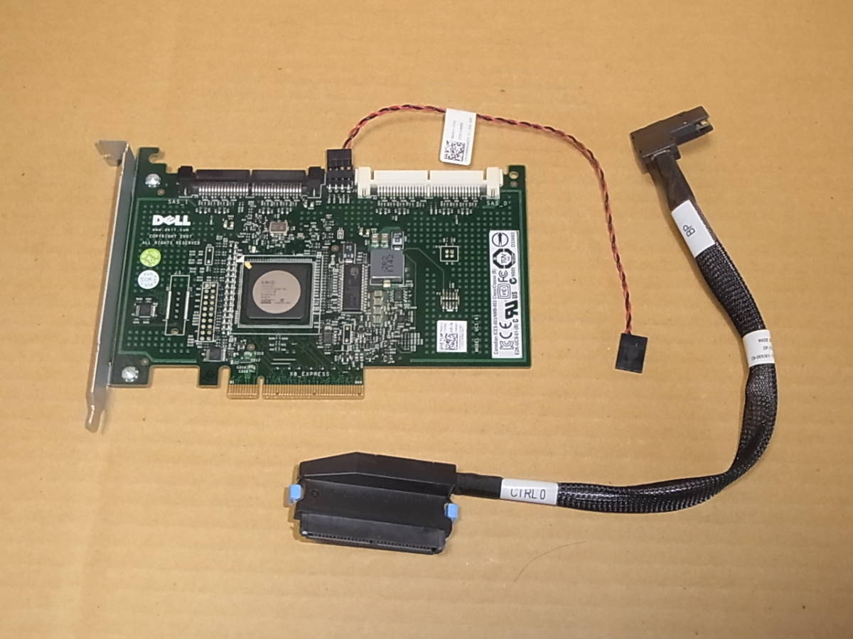 ■DELL SAS 6/ir RAID Controller JW063/PCI-E/T310 (HB225)拍卖