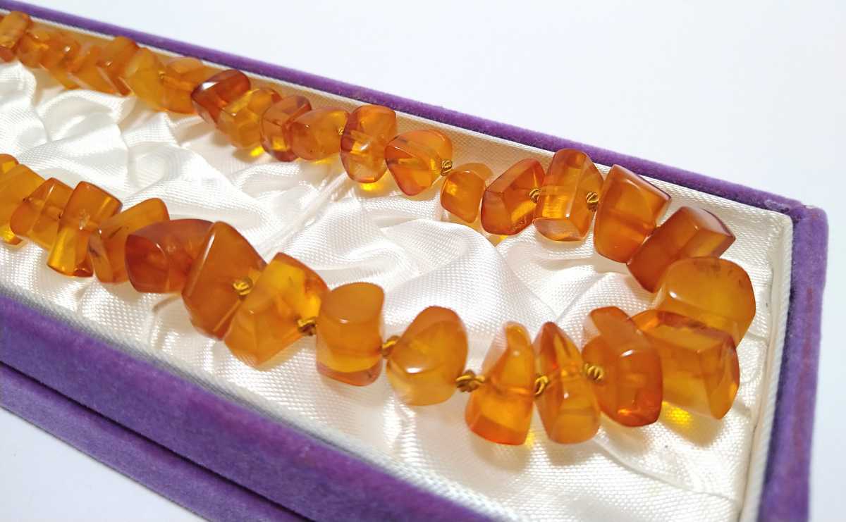 β 琥珀 アンバー ネックレス β 琥珀 こはく ペンダント拍卖