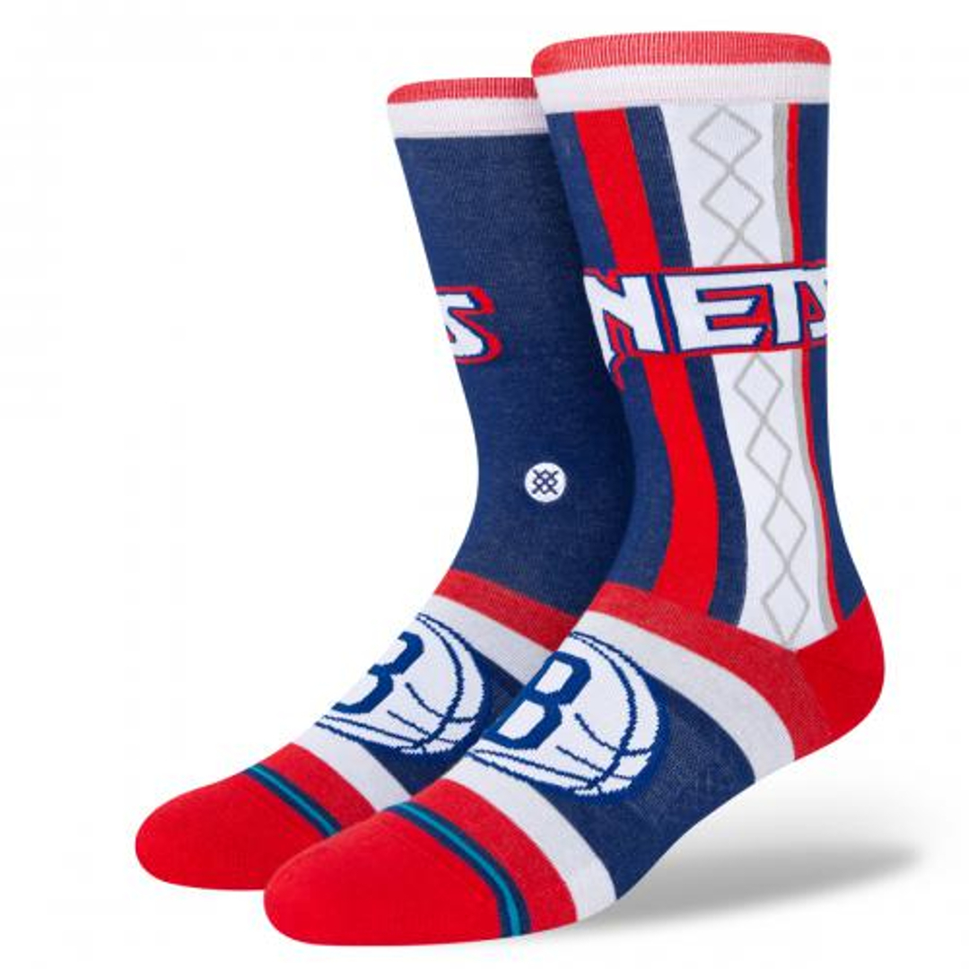 STANCE NBA BROOKLYN NETS サイズL クルー ソックス 靴下 ブルックリン ネッツ シティエディション拍卖