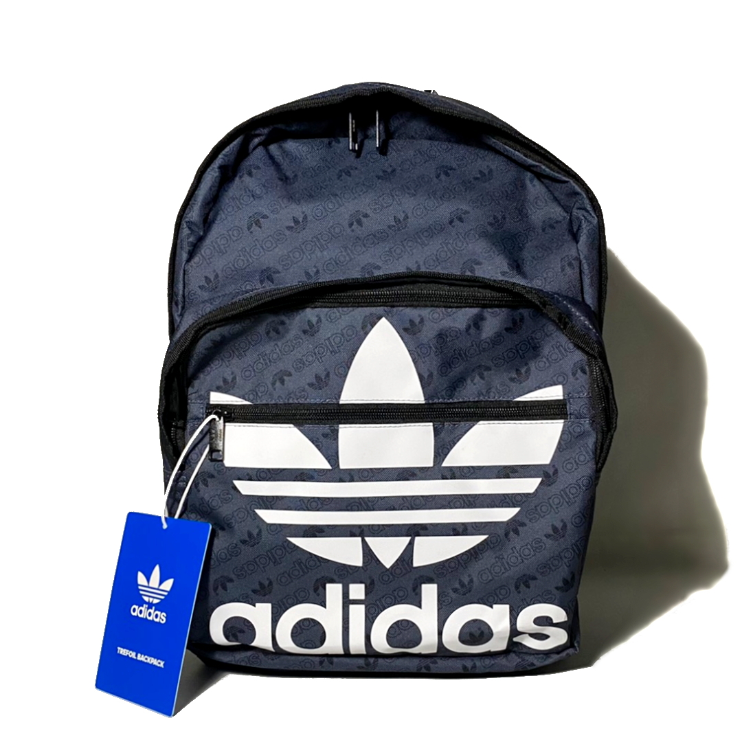 【並行輸入品】adidas バックパック Originals Trefoil Pocket Back Pack トレフォイル モノグラム グレー アディダスオリジナルス 灰色拍卖