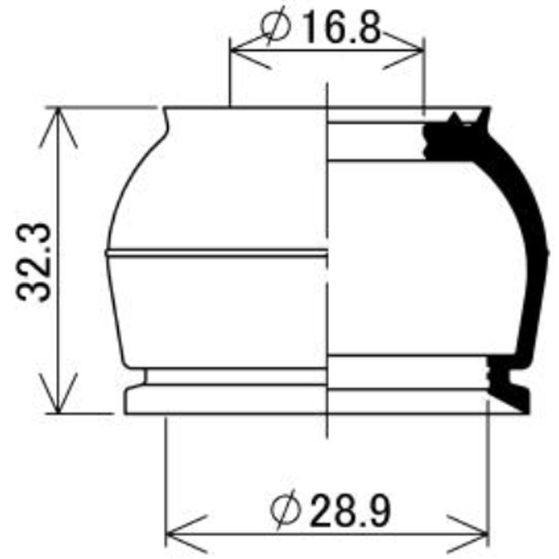 ミヤコ製 Fロアボールジョイントブーツ タント(LA600-610 後期)拍卖