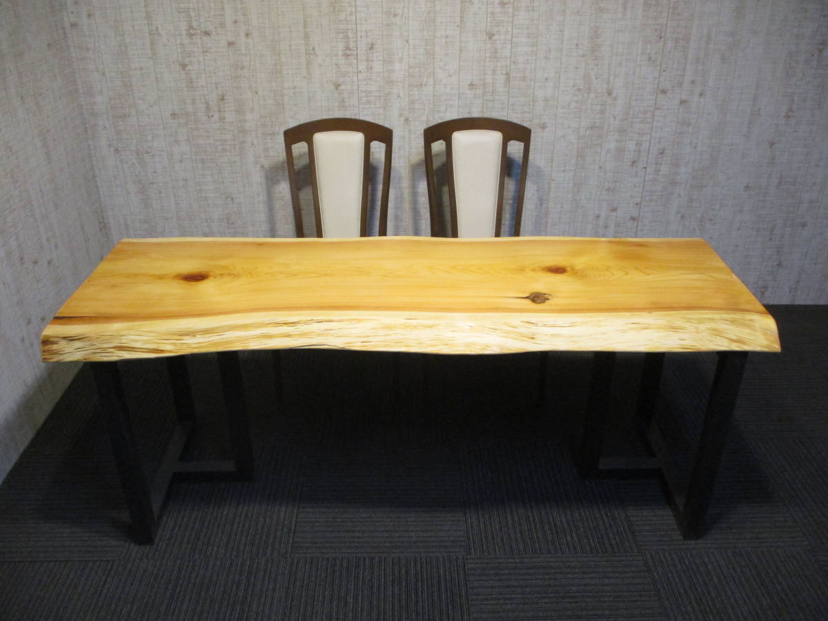 #553■ 桧 檜 ヒノキ テーブル カウンター ベンチ 一枚板 棚板 ローテーブル ダイニング  天板  無垢 一枚板 デスク拍卖