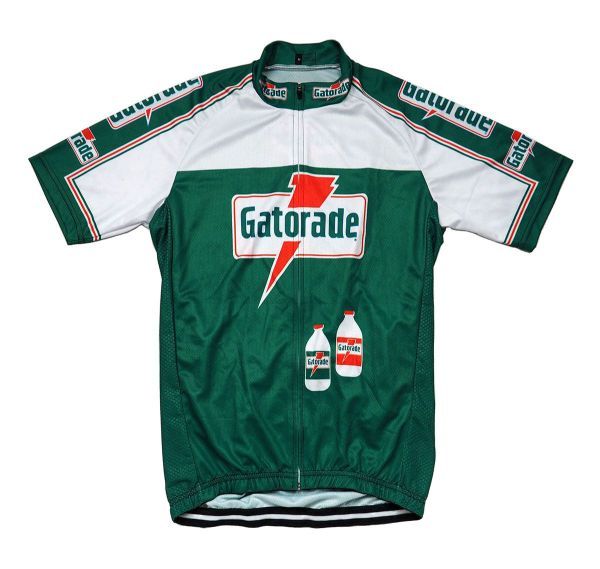 新品 サイクルジャージ Mサイズ レトロデザイン No58 イタリア フルジップ 半袖 ウェア メンズ サイクリング スポーツ MTB ロードバイク拍卖