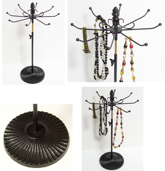 ● アクセサリー ラック / スタンド / 小物 ディスプレイ/ ネックレス スタンド/ 店舗什器/ アンティーク 調/ ホルダー / フレンチ/ レトロ拍卖