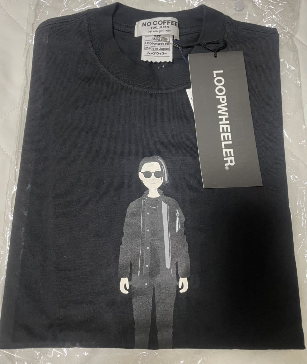新品 NO COFFEE × LOOPWHEELER × GROOVISIONS チャッピー SATO Ver, ロングスリーブTシャツ Sサイズ ループウィラー ノーコーヒー拍卖