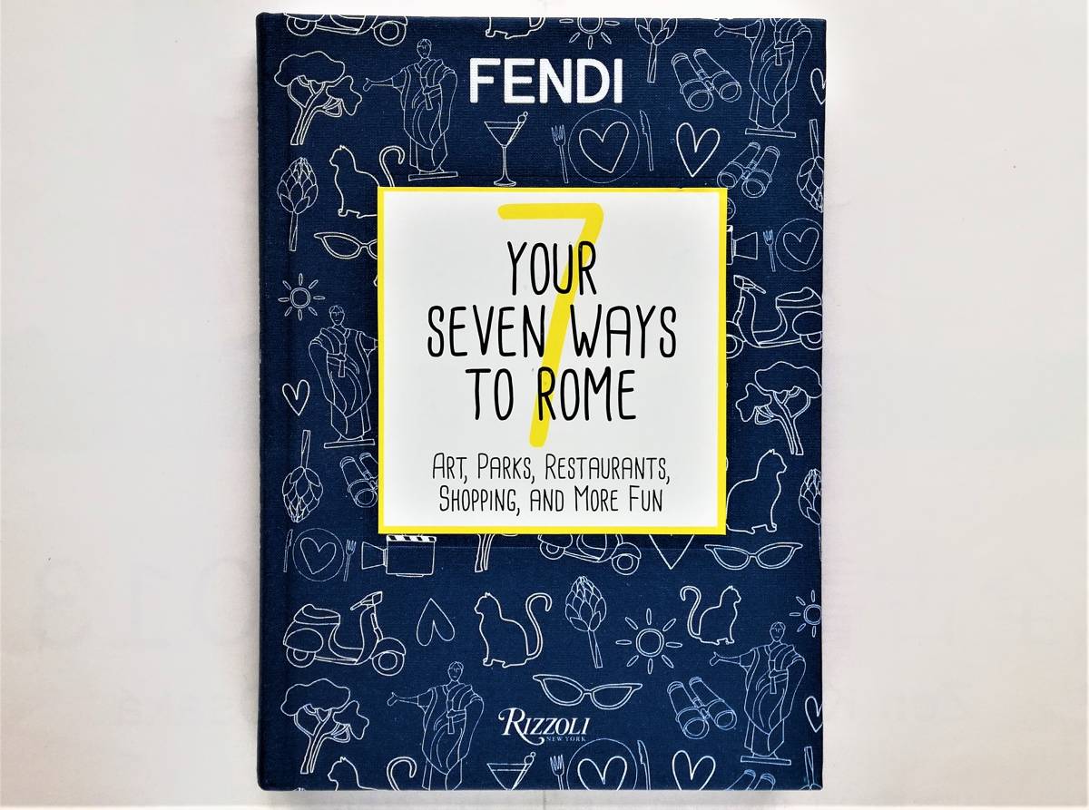 FENDI Your Seven Ways to Rome Art,Parks,Restaurants,Shopping,and More Fun フェンディ ローマ ガイド アート レストラン ショッピング拍卖