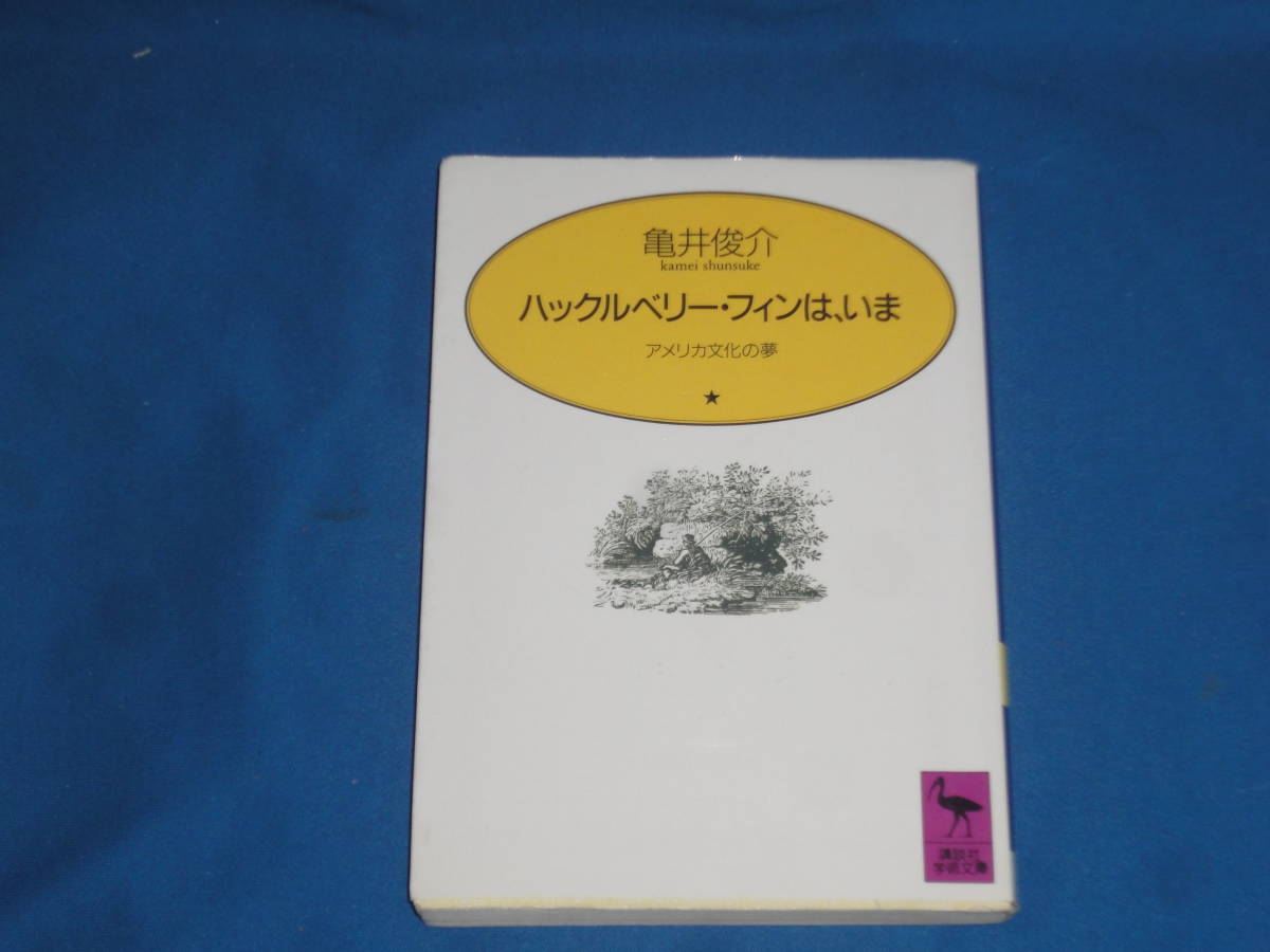 亀井俊介 ★ ハックルベリー・フィンは、いま ★ 講談社学術文庫拍卖