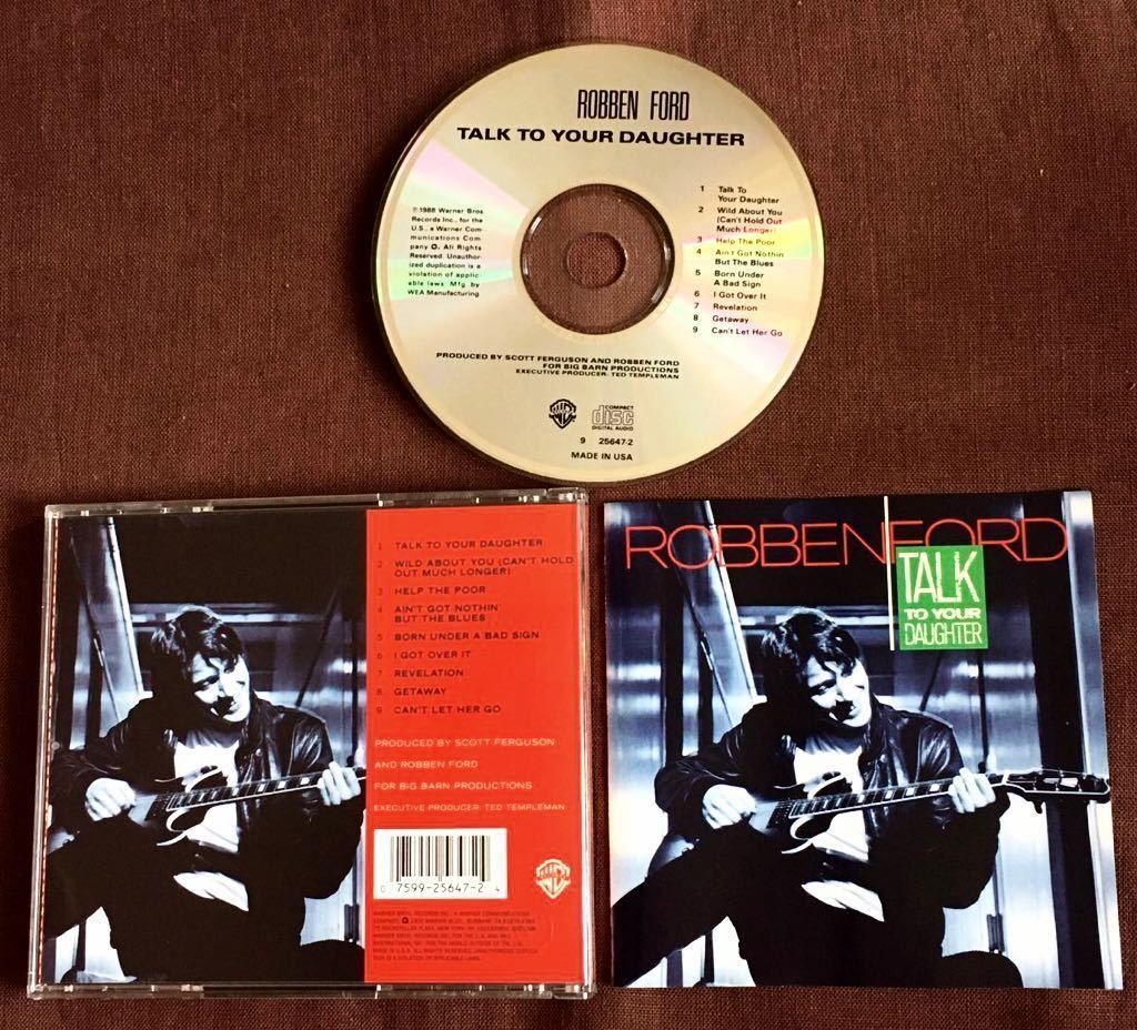 ロベン・フォード/ロスコー・ベック/ヴィニー・カリウタ/ラッセル・フェランテ/アーバン&メロウ/フュージョン&ブルース・ギター名手/1988年拍卖