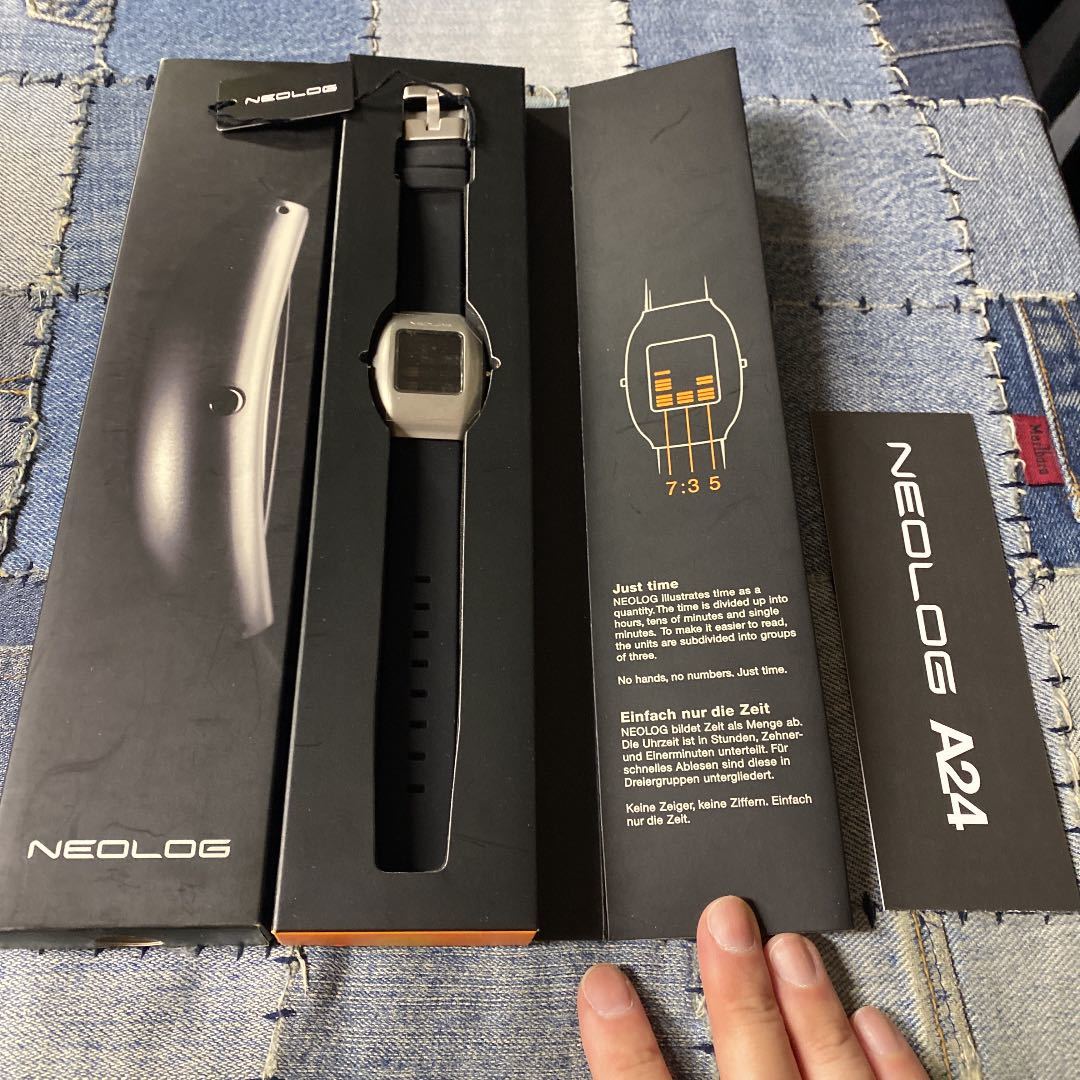 【新品】NEOLOG デジタル腕時計 BK拍卖