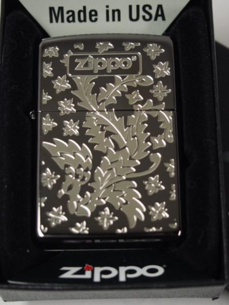 2015 Zippo タトゥーホウオウ(鳳凰)Tattooブラックシルバー銀黒拍卖