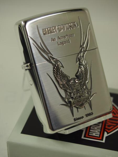 限定Zippo ハーレーHarley-Davidson/シルバーHDP-10エスメタル銀拍卖