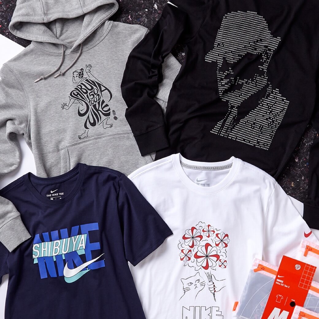 ☆匿名発送☆新品タグ付き 希少ビッグサイズ 3XL/4XL 店舗完売 ナイキ 渋谷スクランブル NIKE SHIBUYA SCRAMBLE オープン限定Tシャツ nike拍卖