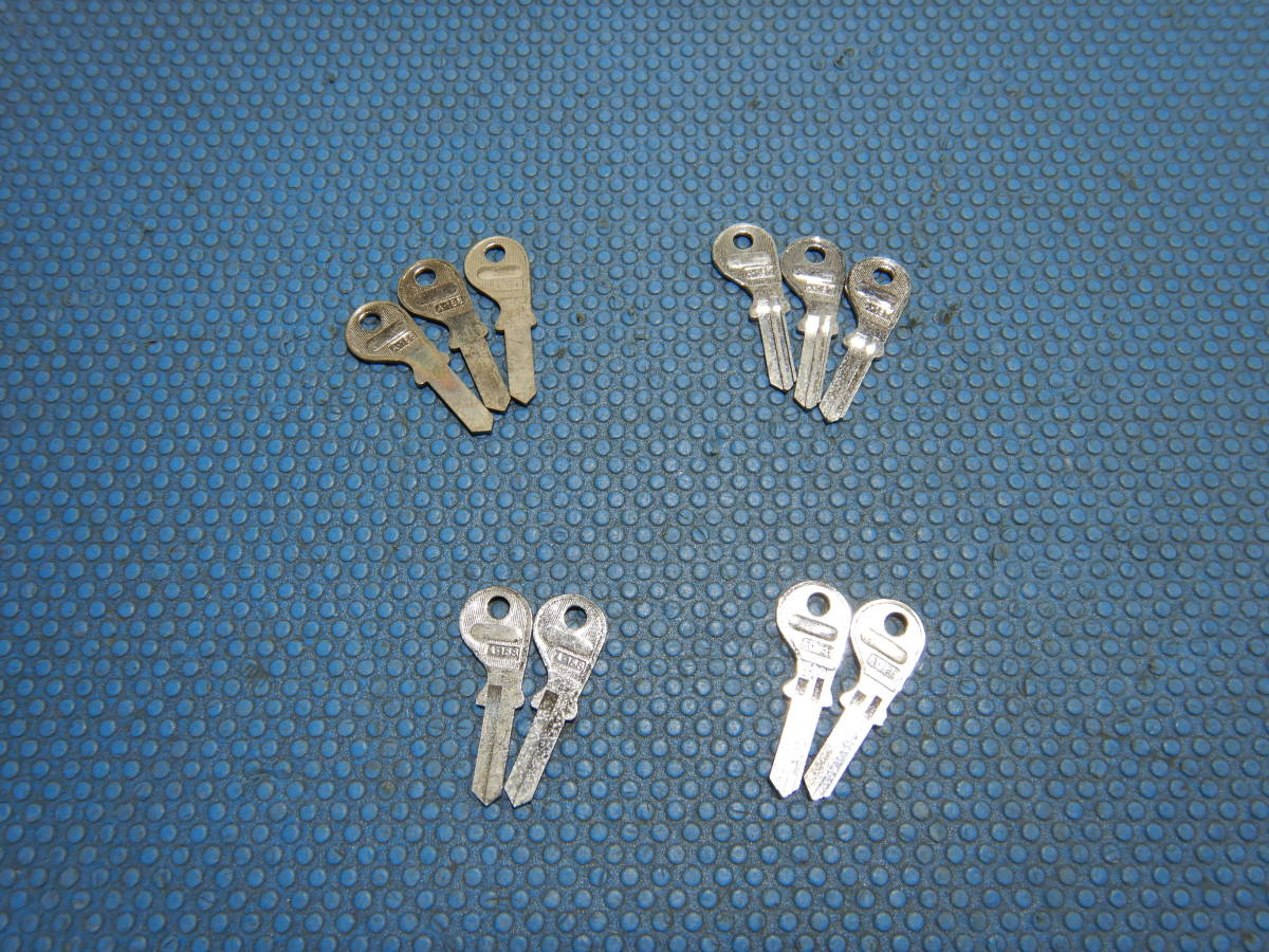 ブランクキー ⑭ A186 3本、A187 3本、A188 2本、A189 2本、 (BEST O K C) フキ GSS、こねこ便420円発送拍卖