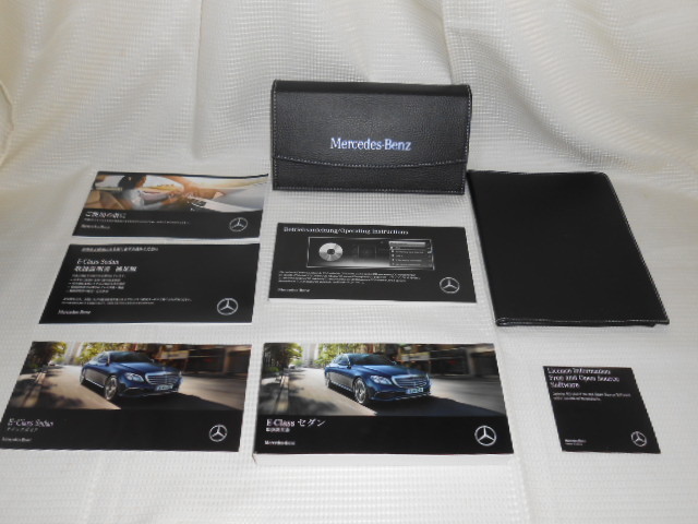 ☆送料無料/美品/M.ベンツ/W213/E-CLASS/2017年/取扱説明書/取説/一式☆A2205-79拍卖
