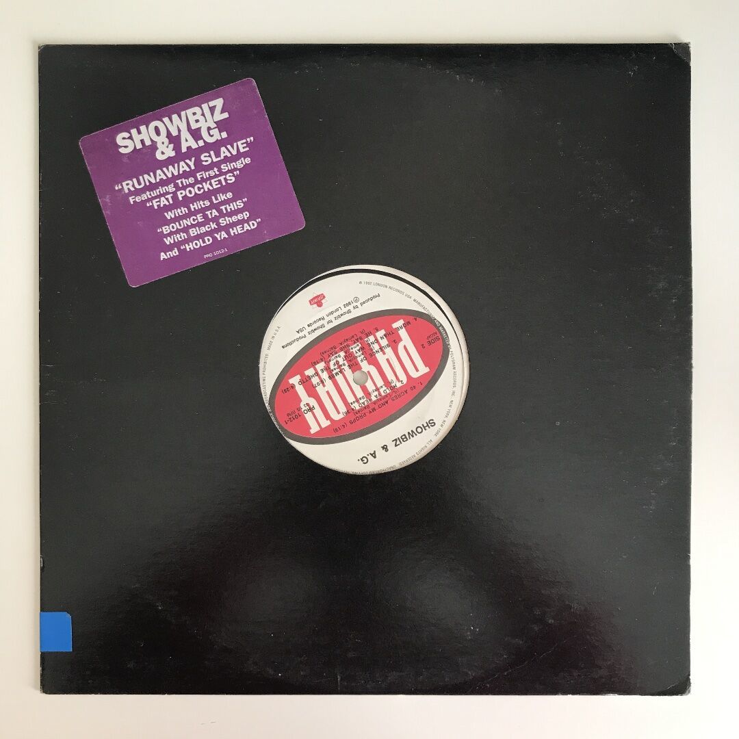 Showbiz & A.G. - Runaway Slave 「He Say, She Say」(USオリジナル/プロモオンリー/Promo/LP/アルバム/ニュースクール)拍卖