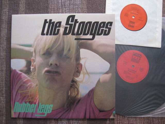 ☆THE STOOGES♪RUBBER LEGS+7inch☆Limited Edition☆FAN CLUB FC 037☆France orig盤LP☆拍卖