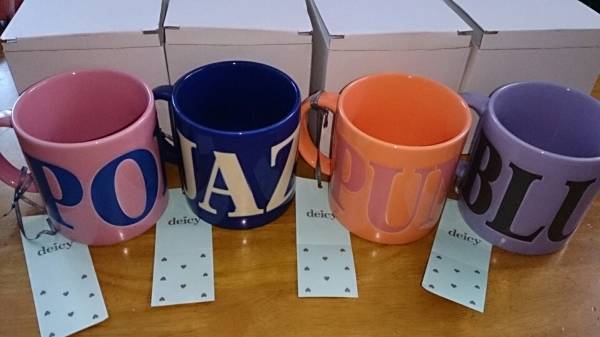 deicy☆マグカップ☆4個セット☆音楽コップ☆日本製☆DEICY☆新品未使用拍卖