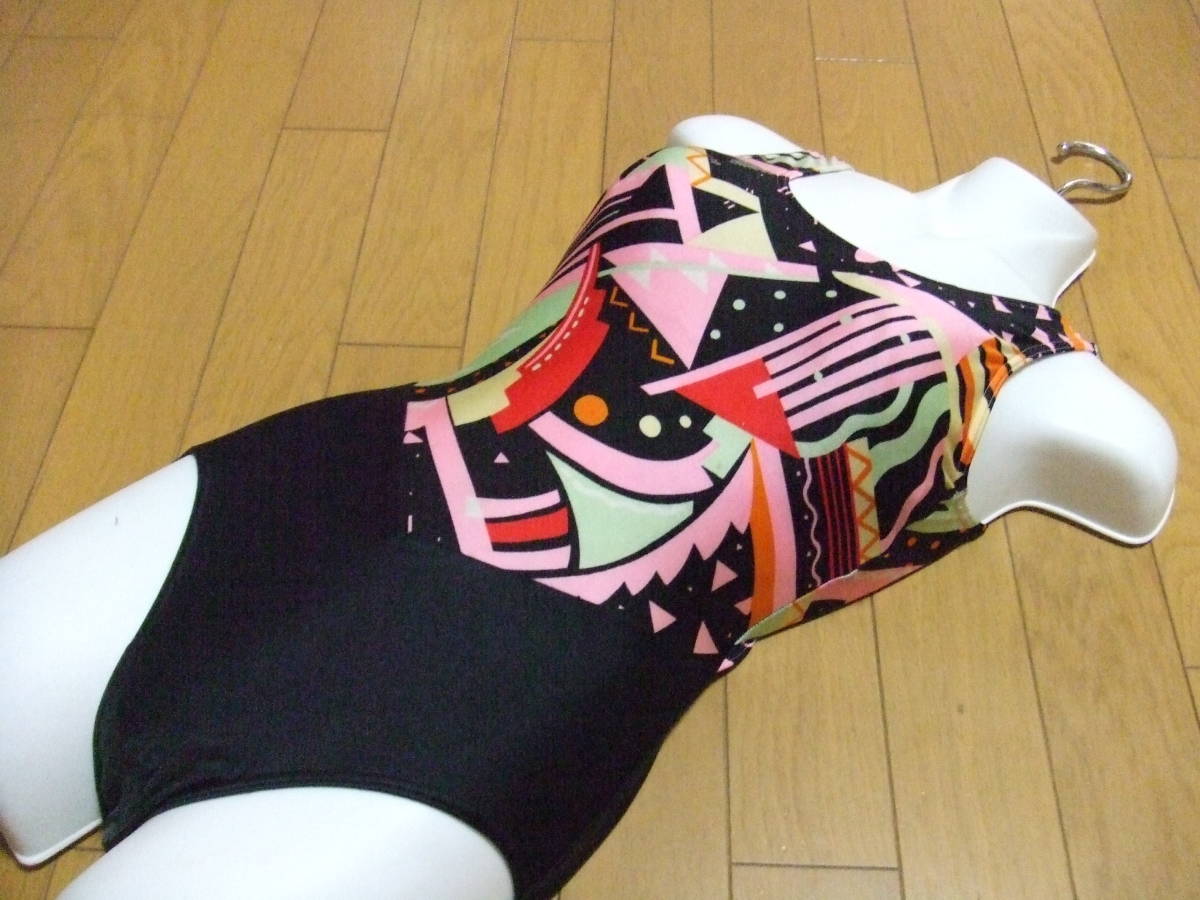 レトロ ★ レディース水着 水着 ワンピース サイズM M256拍卖