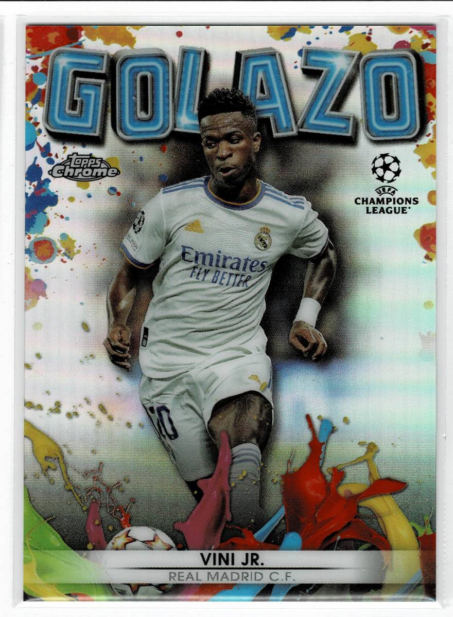 2021/22 Topps Chrome UEFA Champions League Vini Jr Golazo拍卖
