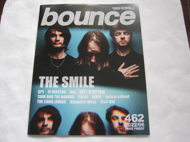 新品 タワーレコード・タワレコbounce 462号 2022年05月25日 ザ・スマイル/STU48/幾何学模様/ Uru/エラ・メイ/SPY/lyrical school拍卖