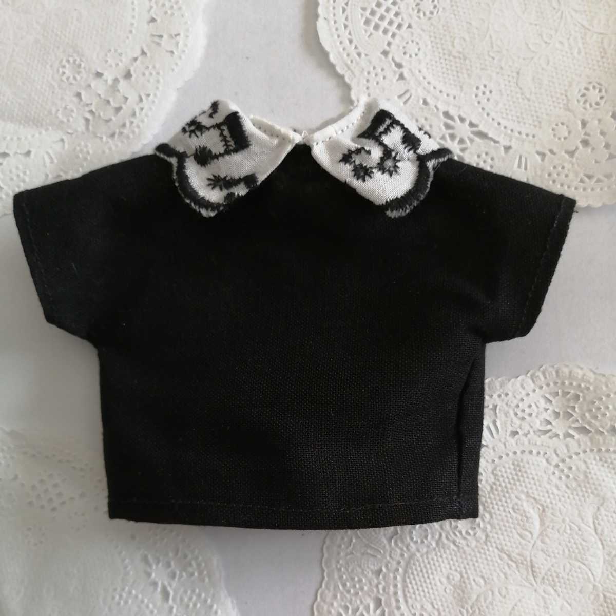 tia*゜☆:。ドール用 タミーちゃん トップス 音符♪ 襟 レース 半袖 アウトフィット拍卖