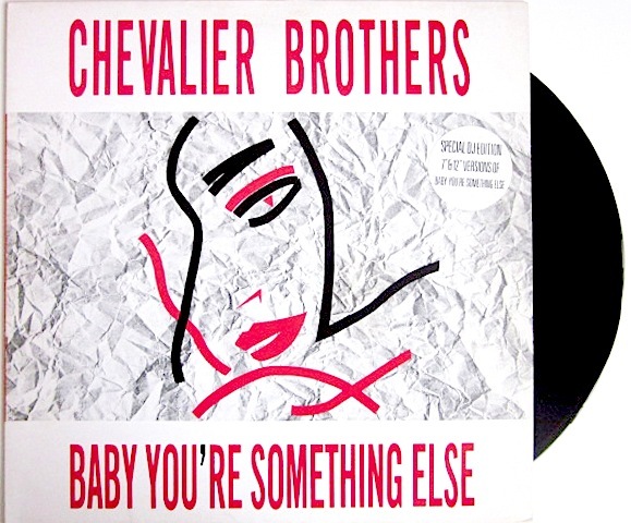廃盤 12インチ レコード ★ CHEVALIER BROTHERS / BABY YOU'RE SOMETHING ELSE ★ ネオ スイング ジャイブ ネオロカビリー拍卖