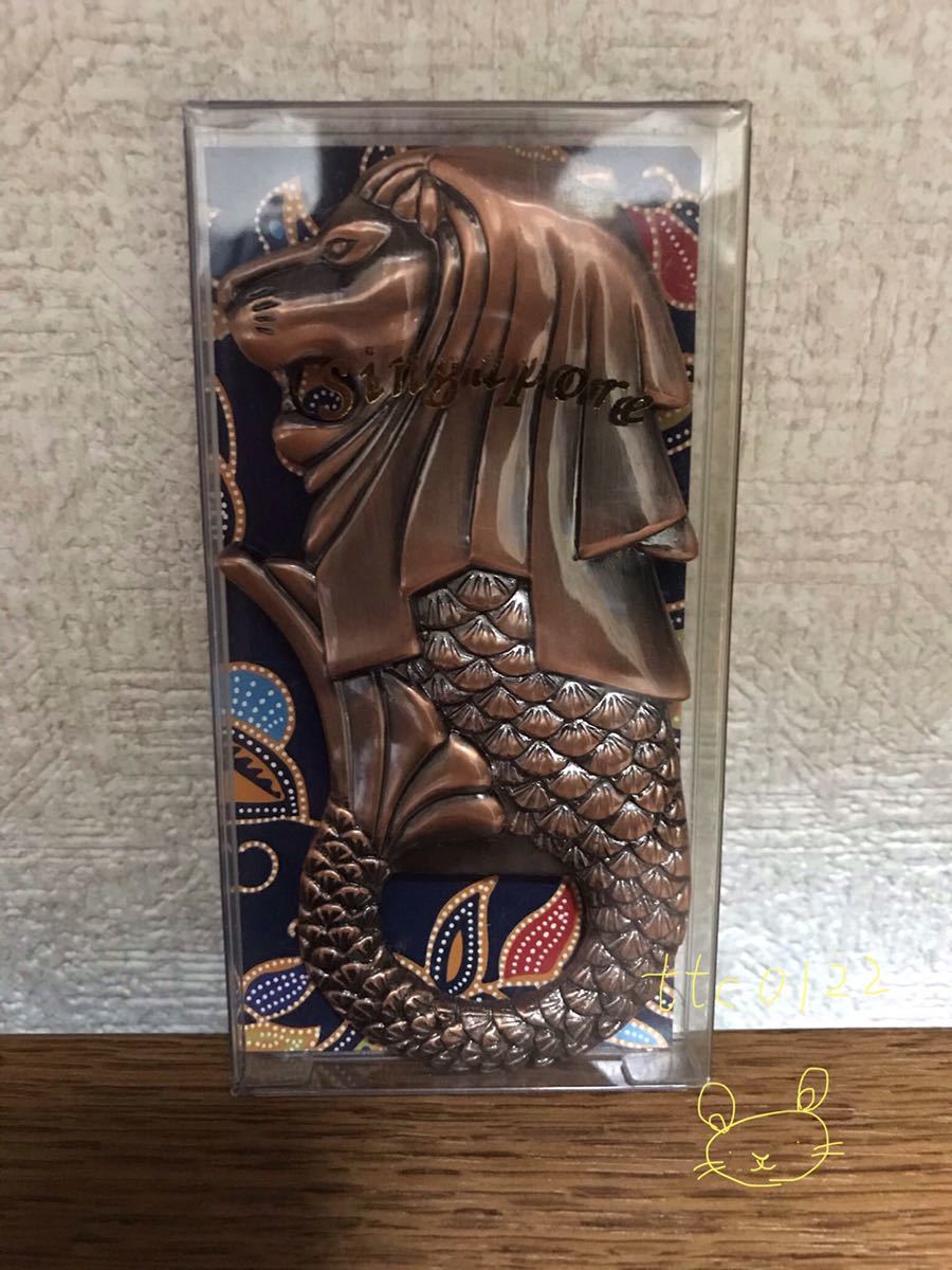 未使用 Singapore(シンガポール) 【マーライオンの栓抜き?】拍卖