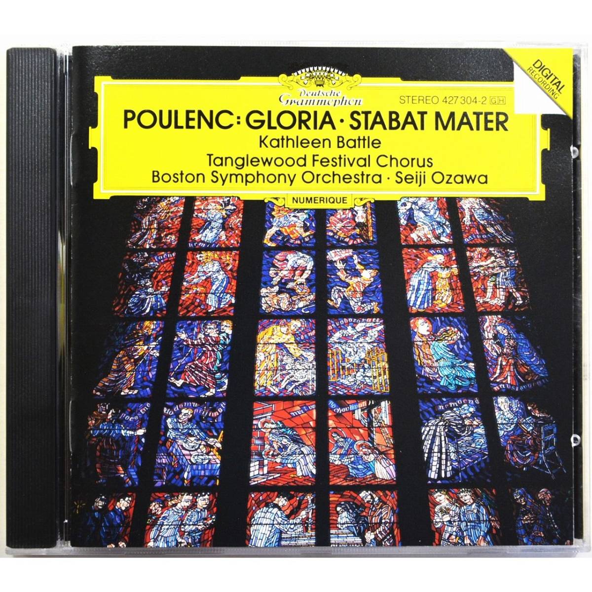 小澤征爾 ◇ プーランク グローリア / スターバト・マーテル ◇ キャスリーン・バトル / ロンドン交響楽団 ◇拍卖