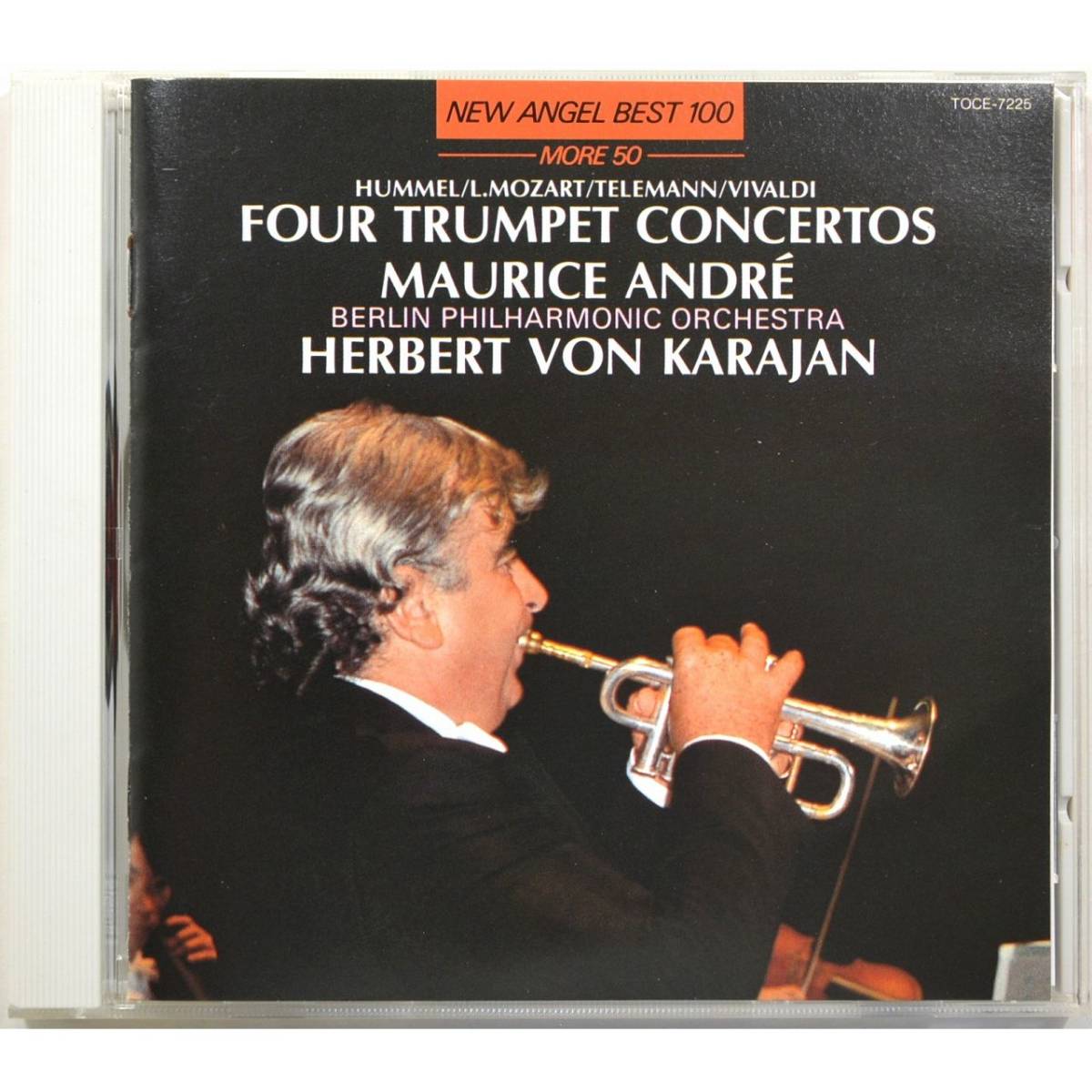モーリス・アンドレ ◇ トランペット協奏曲集 ◇ ヘルべルト・フォン・カラヤン / ベルリン・フィルハーモニー管弦楽団 ◇拍卖