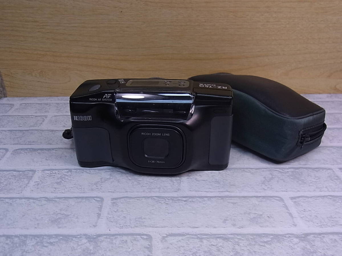 ◎J/428●リコー RICOH☆コンパクトフィルムカメラ☆RZ-750 DATE☆動作不明☆ジャンク拍卖