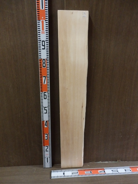 b2052614 沢くるみウォルナット約1m4cm×17.3cm×3.8cm☆無垢板1枚板 木材 板 DIY 板材 天板 棚板 テーブル 看板 花台など種類豊富!拍卖