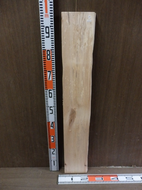 b2052618 沢くるみウォルナット約95cm×15.5cm×3.5cm☆無垢板1枚板 木材 板 DIY 板材 天板 棚板 テーブル 看板 花台など種類豊富!拍卖