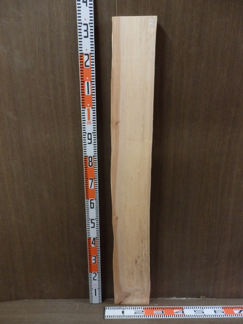 b2052624 沢くるみウォルナット約1m30.8cm×16.5cm×3.7cm☆無垢板1枚板 木材 板 DIY 板材 天板 棚板 テーブル 看板 花台など種類豊富!拍卖