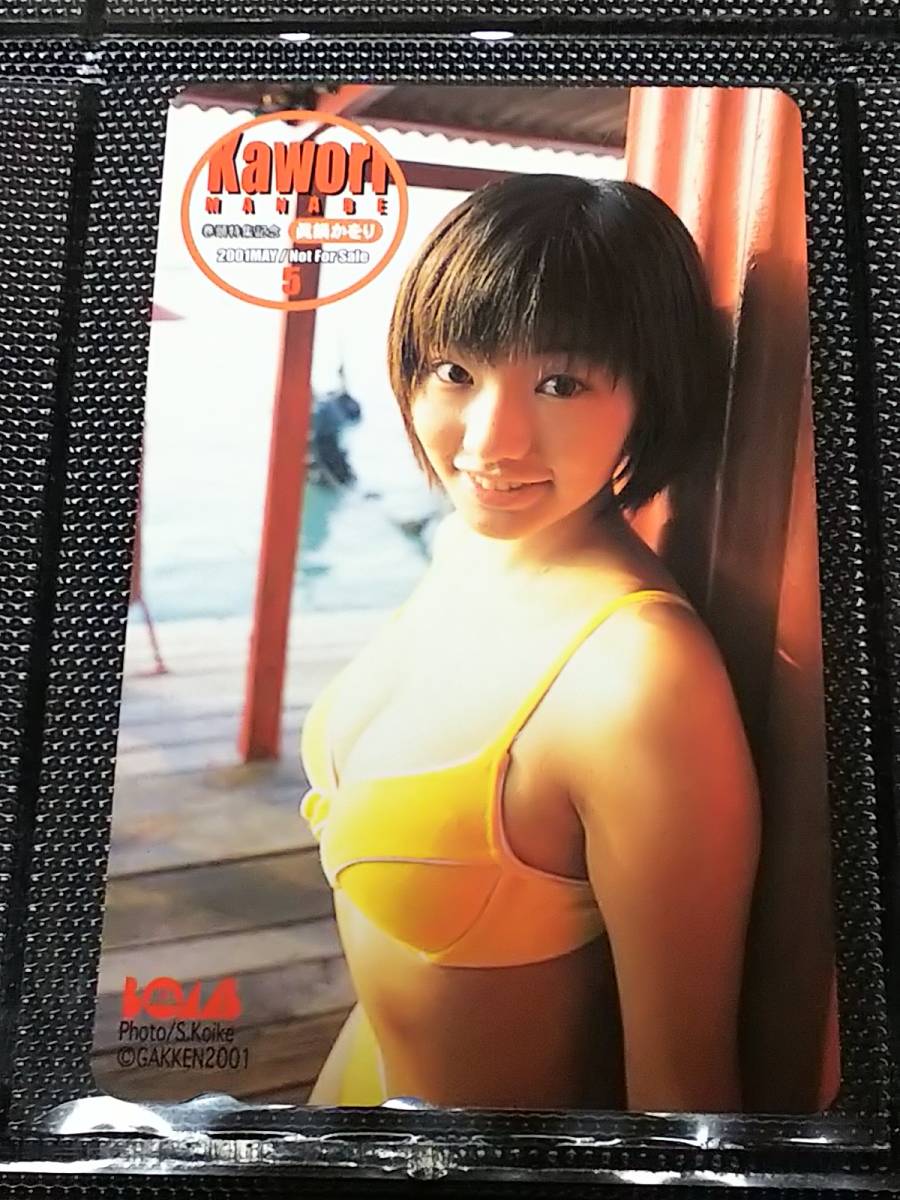 眞鍋かをり 抽プレ テレカ テレホンカード 抽選プレゼント 当選品 グラビアアイドル 水着姿 新品 未使用 レア 希少品 入手困難拍卖