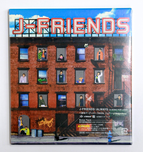 未開封 J-FRIENDS 【ALWAYS (A SONG FOR LOVE)】通常版 スペシャル・スリーブケース仕様 フォトブックレット・ステッカー封入 拍卖
