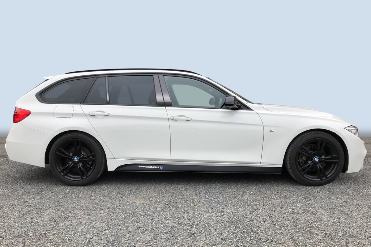 ステンレス ピラー 送料無料 3D20 BMW 3シリーズ 320dツーリングワゴン 6P 鏡面HYPER ブラック カーパーツ拍卖