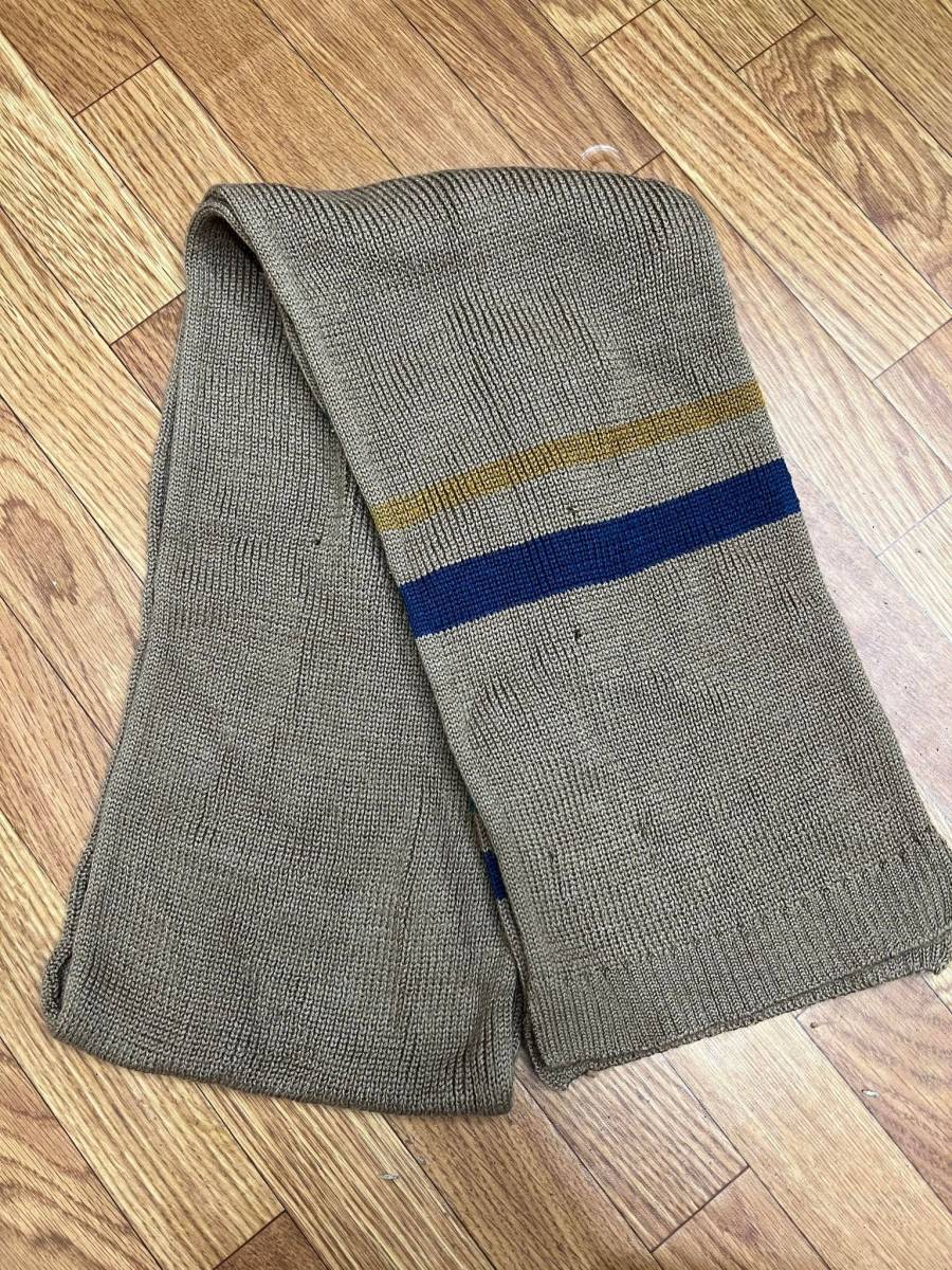 アバハウス マフラー ベージュ ボーダー拍卖