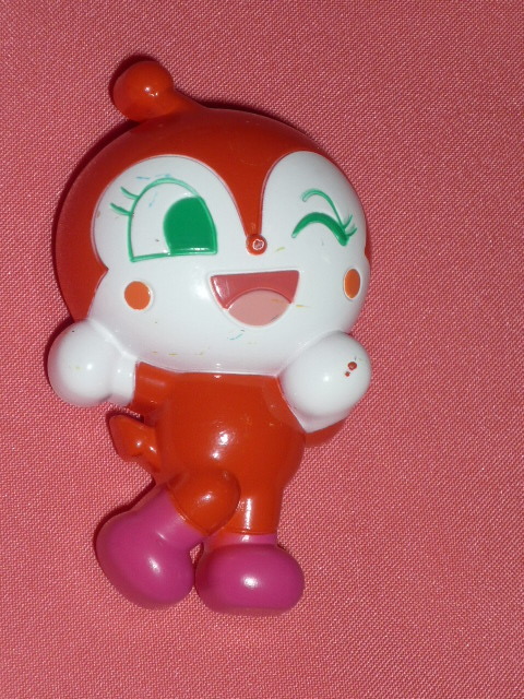 カワイイ♪ アンパンマン キャラクター 吸盤付マスコット ①ドキンちゃん拍卖